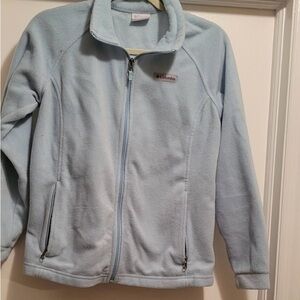 Columbia Sportswear XLarge Women’s Light Blue Fleece Jacket